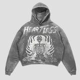 Graphic Print Hooded Sweatshirt