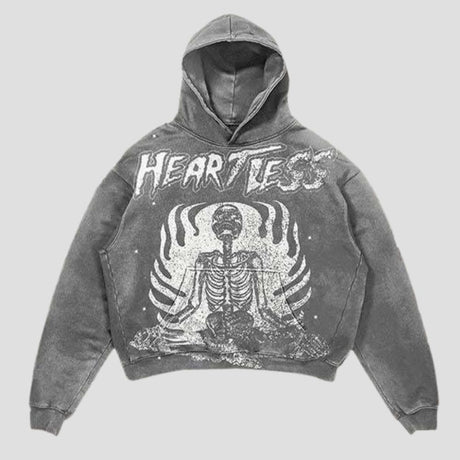 Graphic Print Hooded Sweatshirt