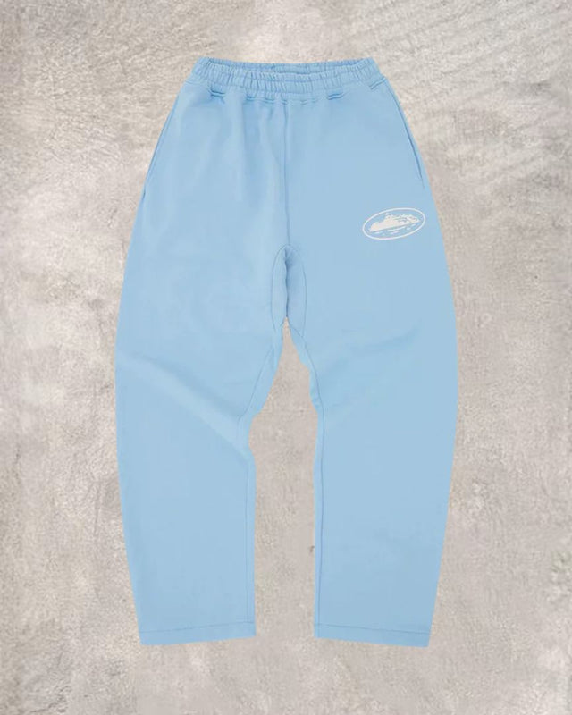 Hip-Hop Puff Print Hooded Tracksuit