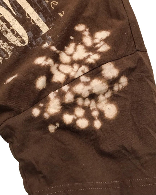 Two-Piece Gradient Skull Sweatshirt