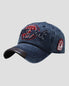 Embroidered Denim Baseball Cap