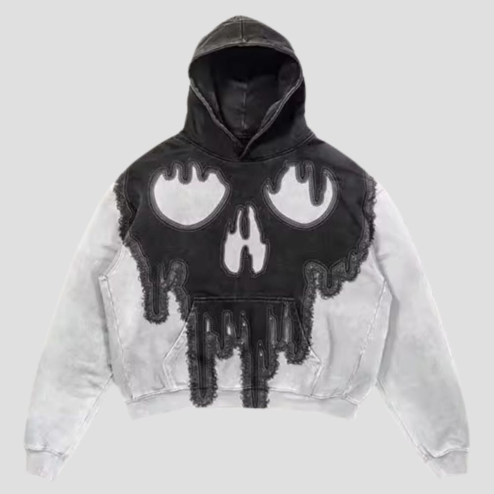 Graphic Print Hooded Sweatshirt