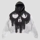 Graphic Print Hooded Sweatshirt