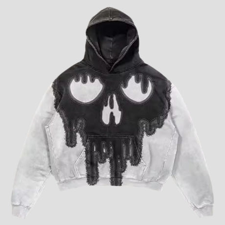 Graphic Print Hooded Sweatshirt