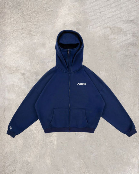 Dark Blue-Open Leg Jogger