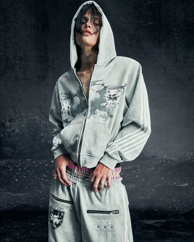 Black Valor Crew Waxed - Hoodzip