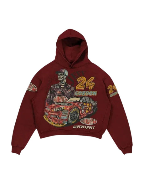 Graffiti Cartoon Girl Hoodie