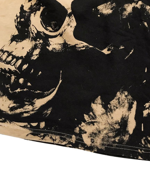 Ink Skull Two-Layer Sweatshirt