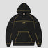 Alcatraz Print Zip-Up Hoodie