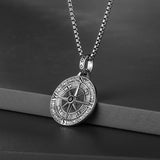 Antique Compass Necklace