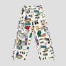 Camouflage Graffiti Casual Pants