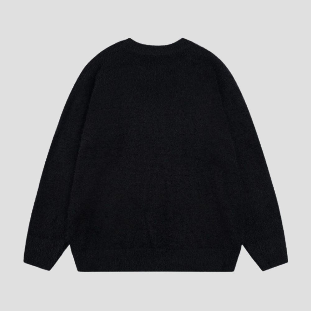 Stylish sweater designed for relaxed casual outfits
