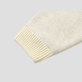 Casual Color-Block Loose Knit Sweater