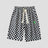 Soft and breathable flannel sports shorts.