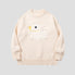 Solid color streetwear sweater with duck design
