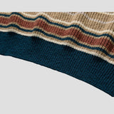 Color-Block Striped Sweater