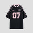 Street-style casual and sporty tee.