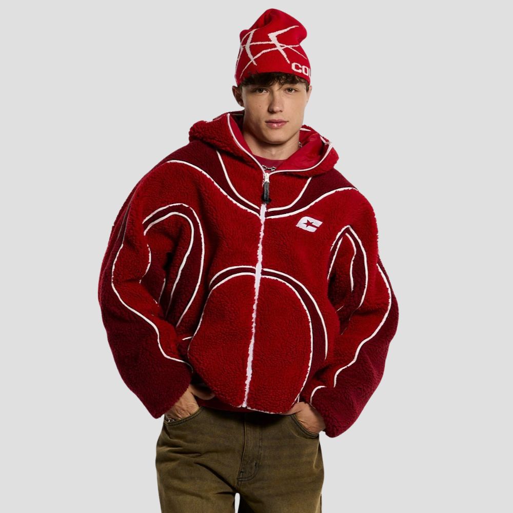 Colorblock Cardigan Jacket