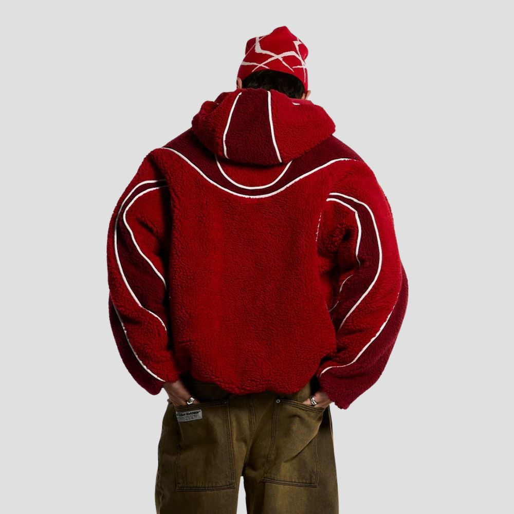 Colorblock Cardigan Jacket