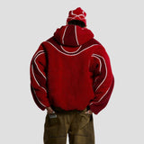 Colorblock Cardigan Jacket