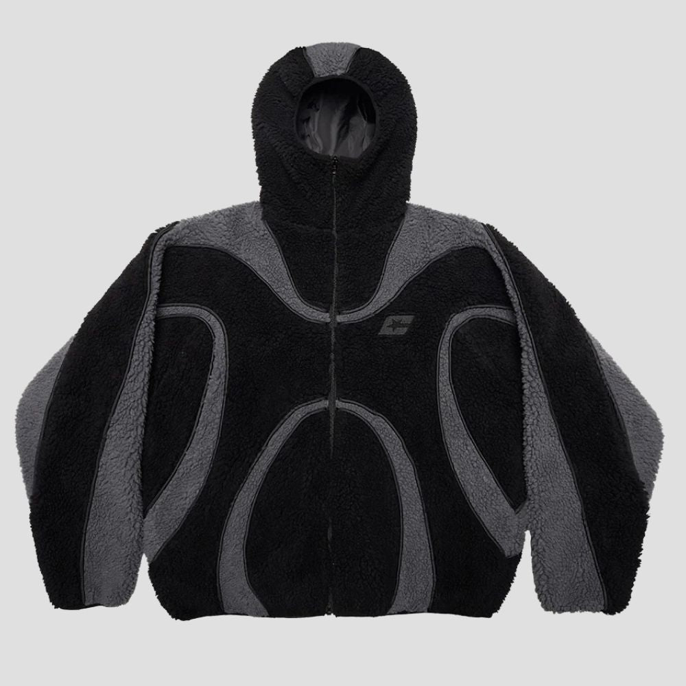 Colorblock Cardigan Jacket