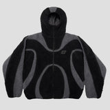 Colorblock Cardigan Jacket