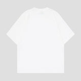 Colored Letter Graffiti Cotton Tee
