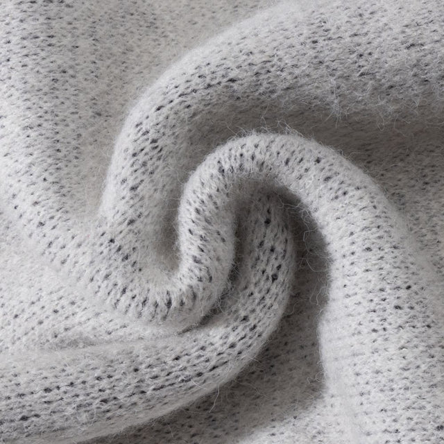 Dark Gothic Skull Jacquard Knit Sweater