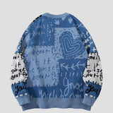 Dinosaur Jacquard Knit Sweater