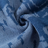 Dinosaur Jacquard Knit Sweater