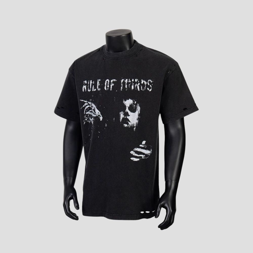 Vintage Distressed Horror T-Shirt