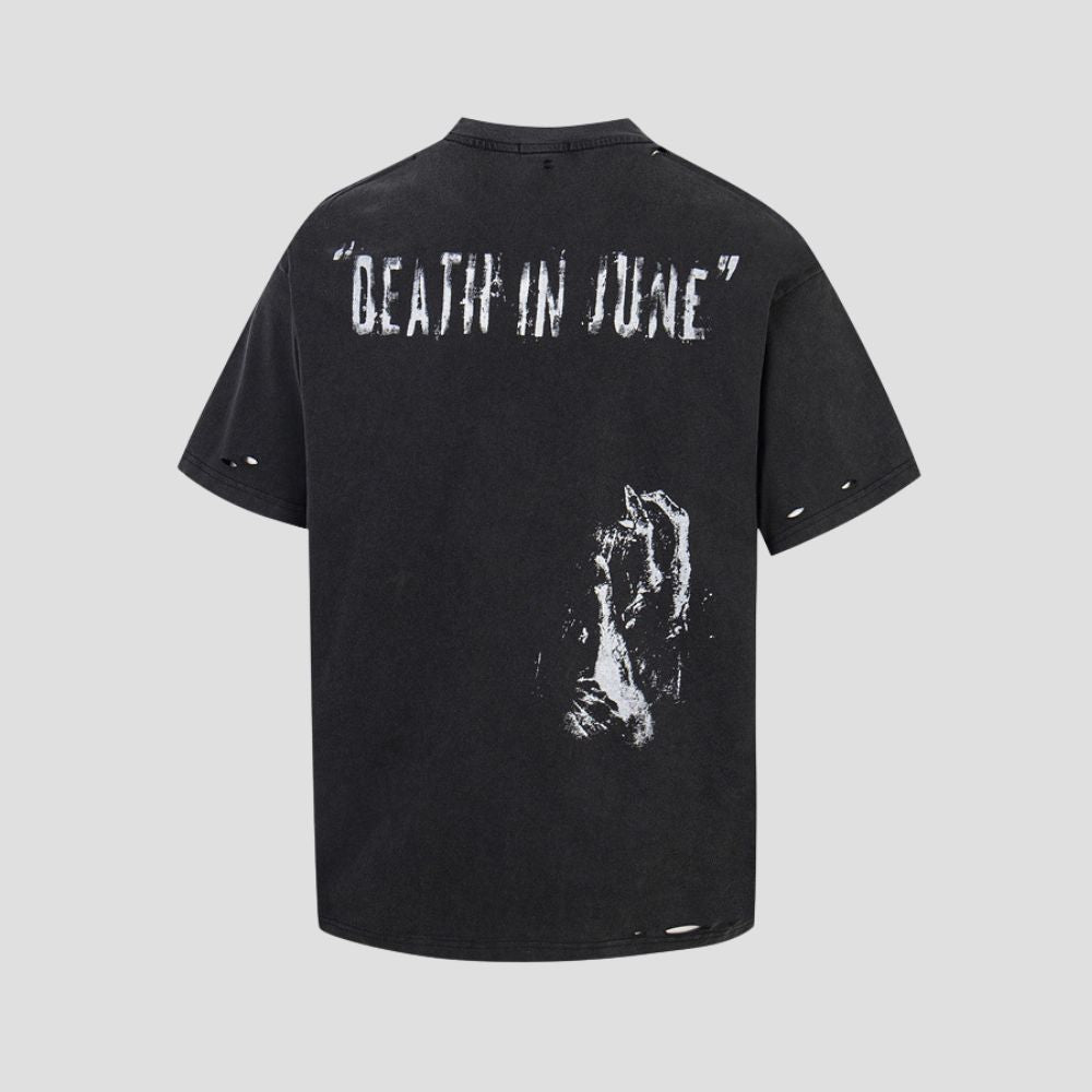 Vintage Distressed Horror T-Shirt