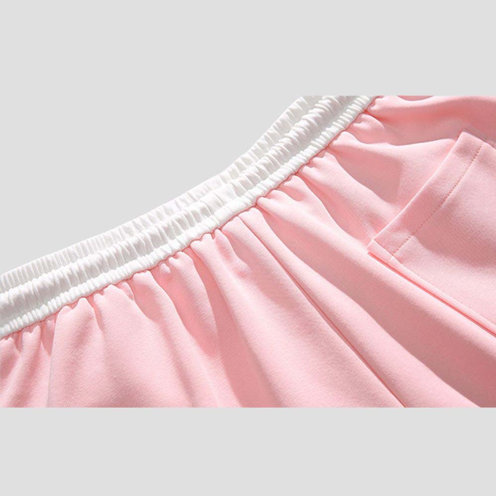 Vibrant color palette unisex shorts.