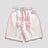 Street fashion shorts in vibrant colors.