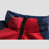 Casual fit jacket featuring high-quality, eco-friendly materials
