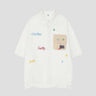 Embroidered Oversize Shirt