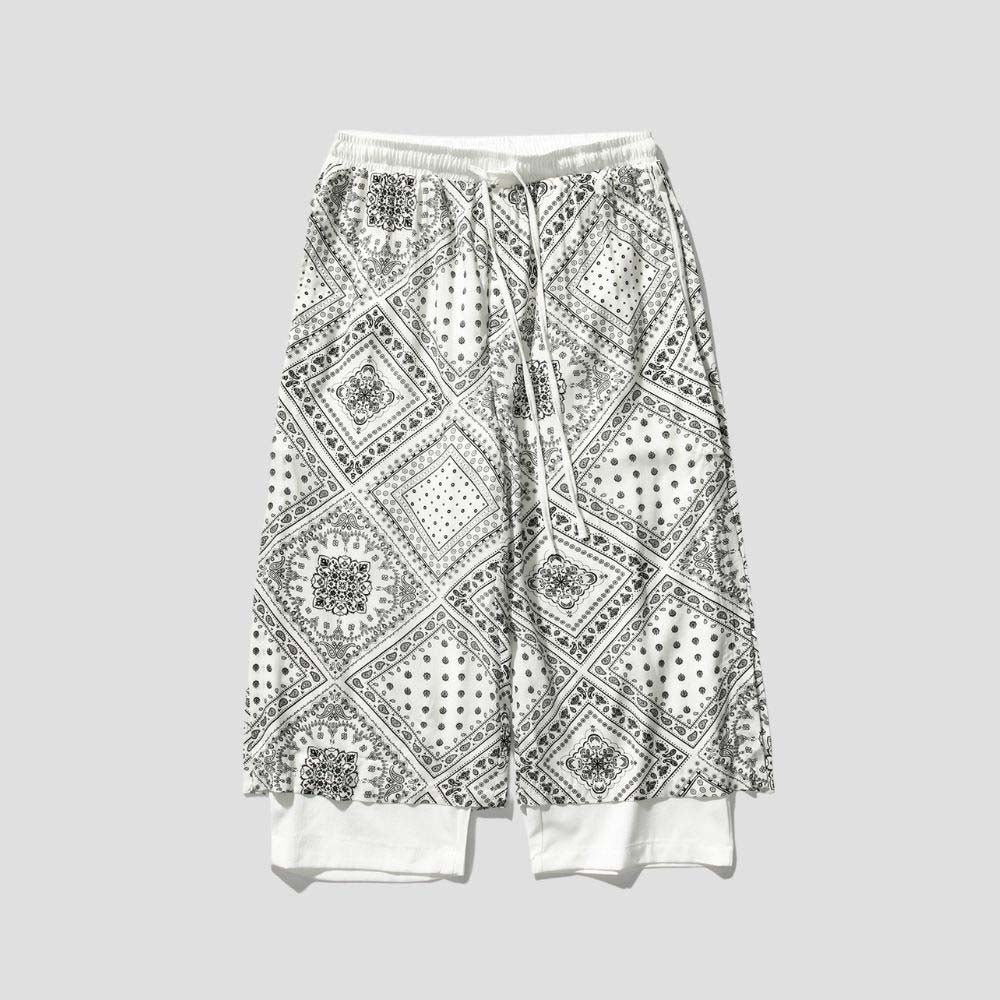 Faux two-piece design adds urban flair.