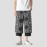 Casual and stylish hip-hop shorts with a floral twist.