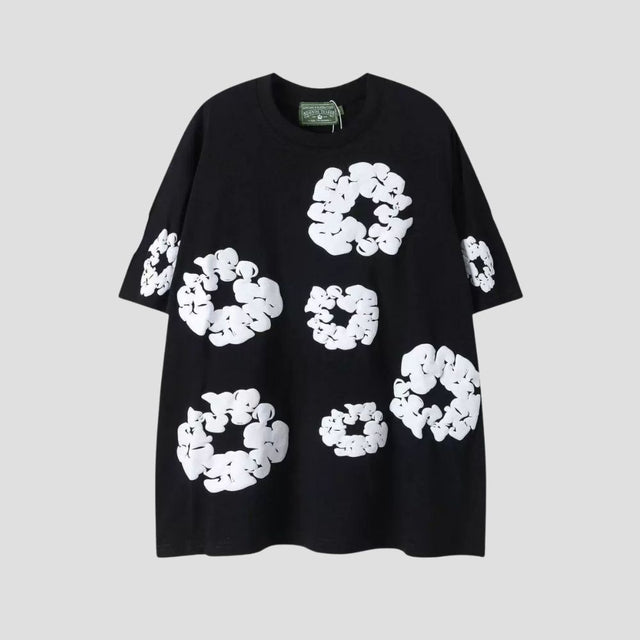 Floral Print Oversized T-Shirt
