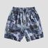 Street style hip-hop cotton shorts with a loose fit.