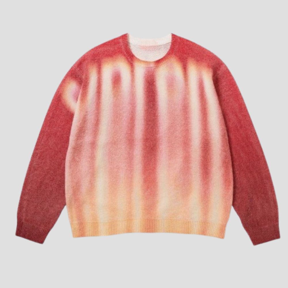 Gradient Loose Knit Sweater