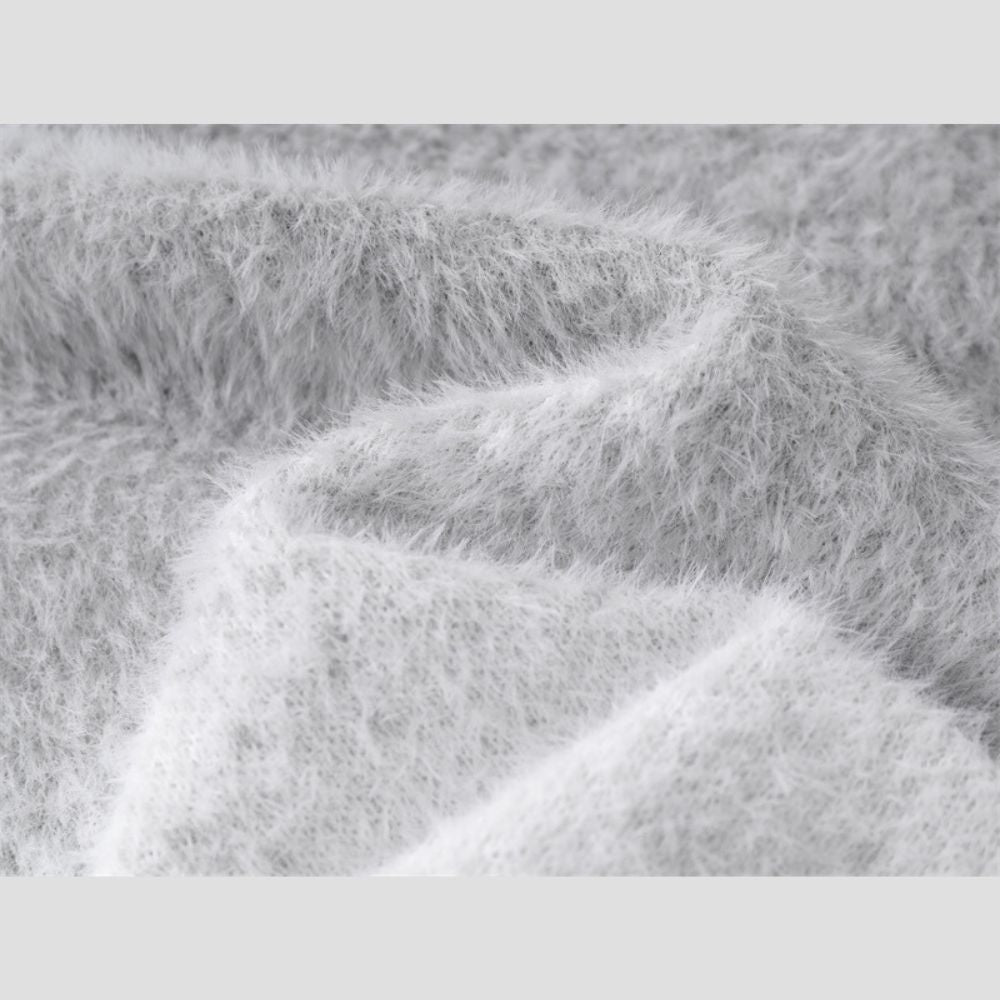 Artificial fur sweater designed for both men and women
