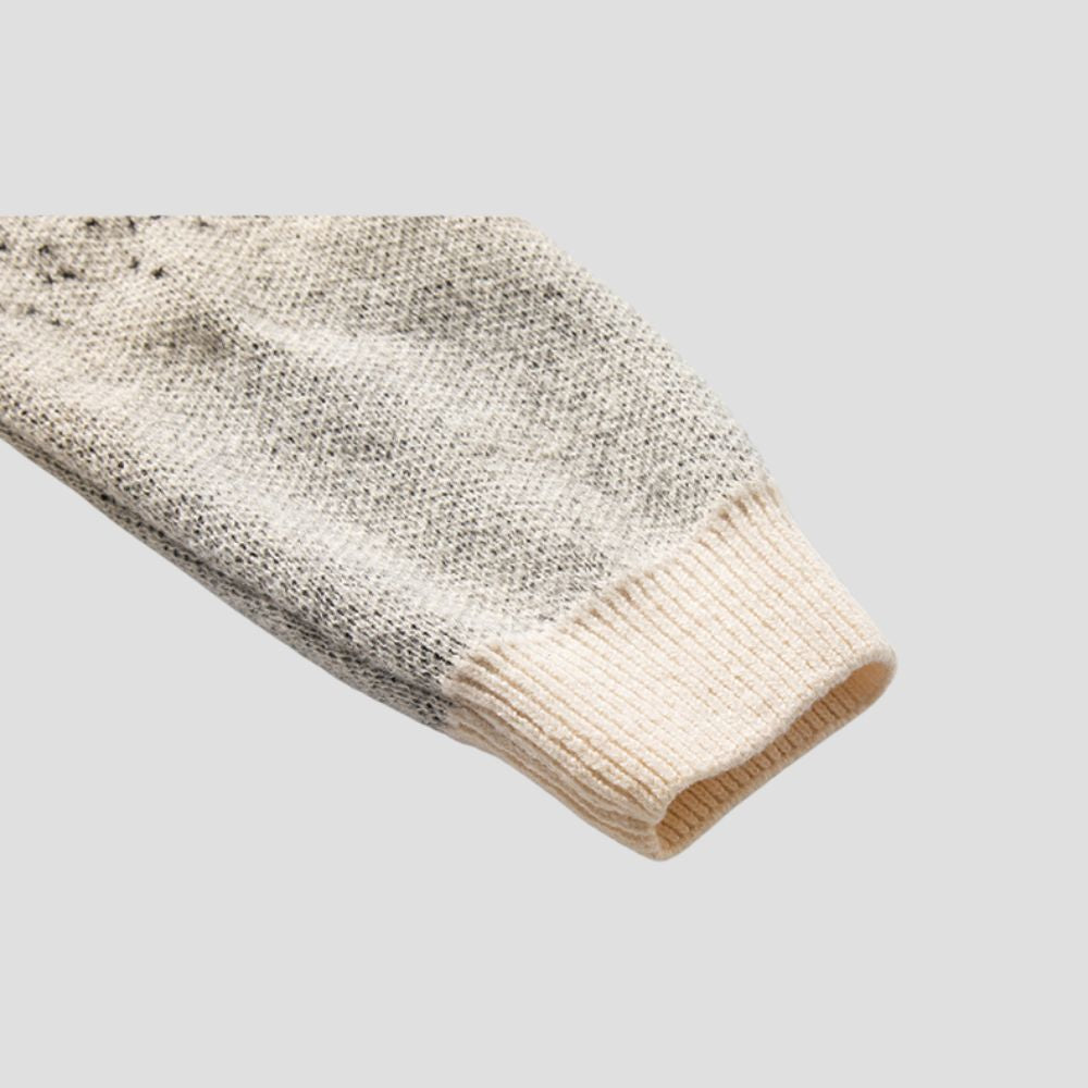 High-quality eco-friendly sweater with unique texture.
