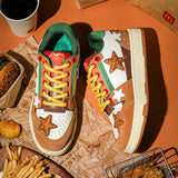 Various color options available for Hamburger Star Sneakers