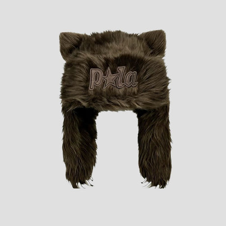 Harajuku Bear Plush Warm Hat