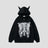 Street style hoodie with hip-hop influence