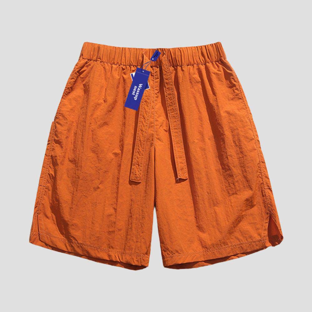 Street fashion beach shorts with cooling sensation.