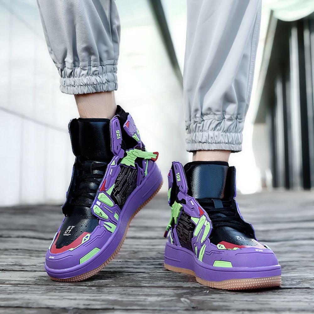 Anime High-Top Sneakers