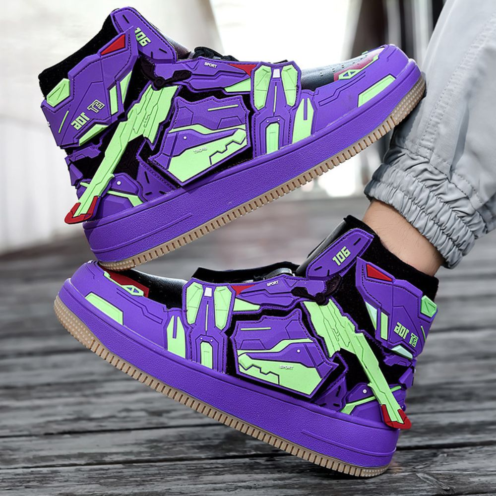 Anime High-Top Sneakers