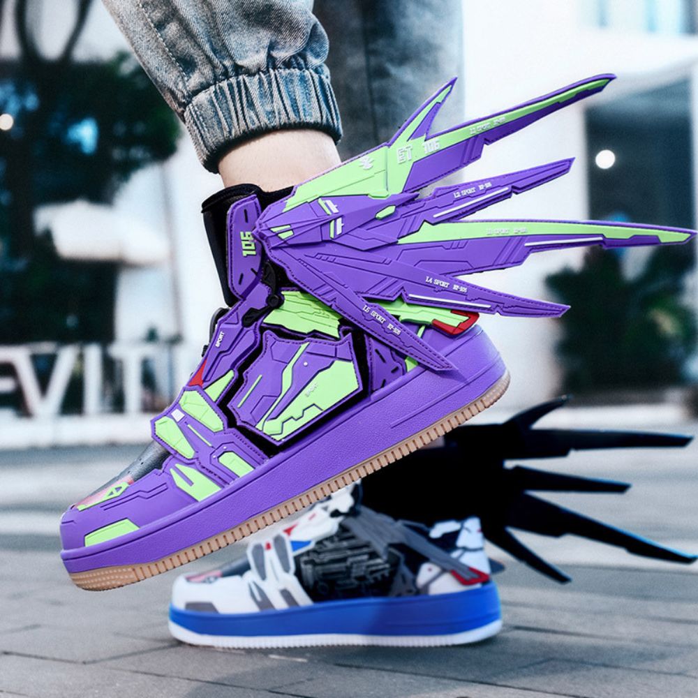 Anime High-Top Sneakers